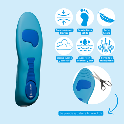 Plantillas ComfyFeet™️ - Disfruta de días sin dolor, sin tratamientos caros ni visitas al médico...