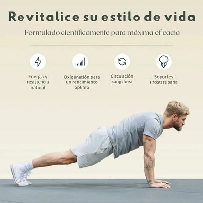Dos suplementos por el precio de uno ¡Potencia tu energía y testosterona AHORA!💊