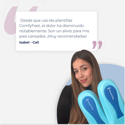 Plantillas ComfyFeet™️ - Disfruta de días sin dolor, sin tratamientos caros ni visitas al médico...