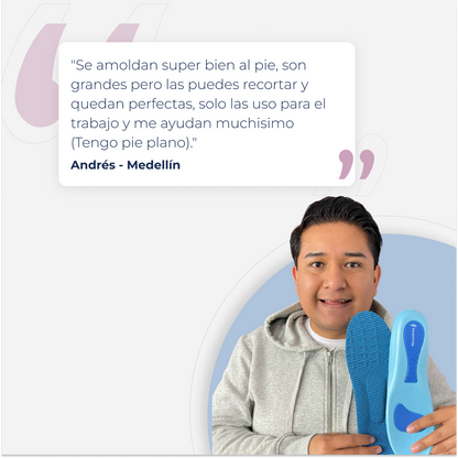 Plantillas ComfyFeet™️ - Disfruta de días sin dolor, sin tratamientos caros ni visitas al médico...